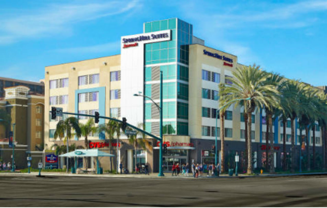 Springhill Suites By Marriott At Anaheim Resort Area/Convention Center Exteriör bild